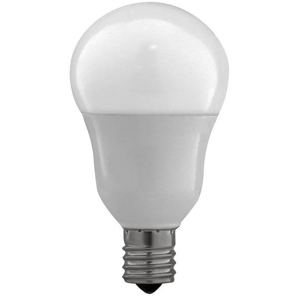 Feit Electric LED Bulb, General Purpose, A15 Lamp, 60 W Equivalent, E17 Lamp Base, Dimmable, White BPA1560N/950CA/2